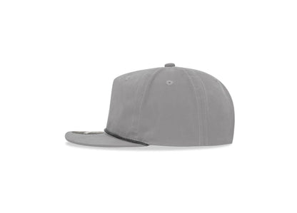 Decky - 6032 Classic Rope Cap, 5 Panel Flat Bill Hat, Snapback - MAD Merch USA