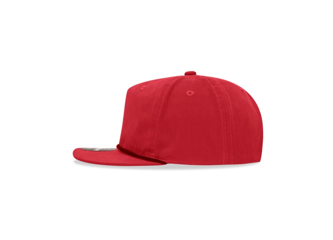 Decky - 6032 Classic Rope Cap, 5 Panel Flat Bill Hat, Snapback - MAD Merch USA