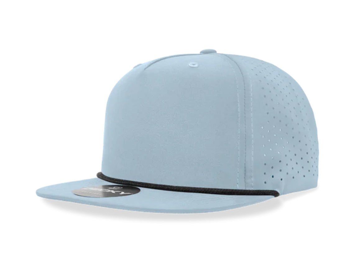 Decky - 6226 5 Panel High Profile Relaxed Perforated Performance Rope Hat - MAD Merch USA