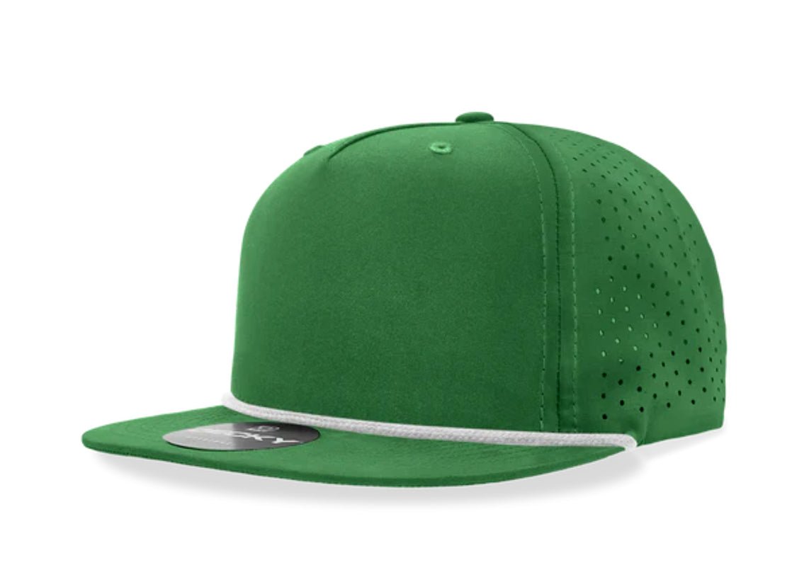 Decky - 6226 5 Panel High Profile Relaxed Perforated Performance Rope Hat - MAD Merch USA