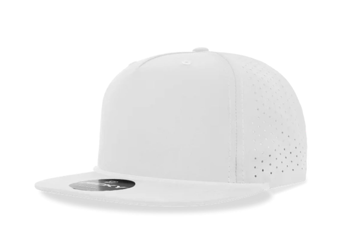 Decky - 6226 5 Panel High Profile Relaxed Perforated Performance Rope Hat - MAD Merch USA