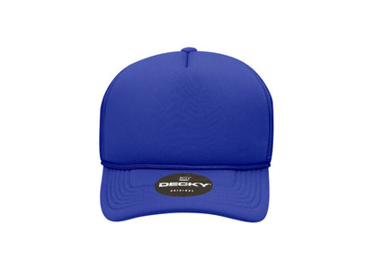 Decky -7010 - Youth 5 Panel Mid Profile Structured Foam Trucker, Kids Foam Trucker Hat, Mesh Back - MAD Merch USA