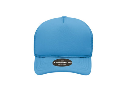 Decky -7010 - Youth 5 Panel Mid Profile Structured Foam Trucker, Kids Foam Trucker Hat, Mesh Back - MAD Merch USA