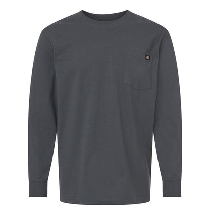 Dickies Men's Traditional Heavyweight Long Sleeve T-Shirt - WL50 - MAD Merch USA