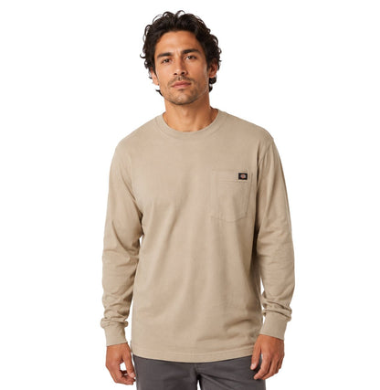 Dickies Men's Traditional Heavyweight Long Sleeve T-Shirt - WL50 - MAD Merch USA