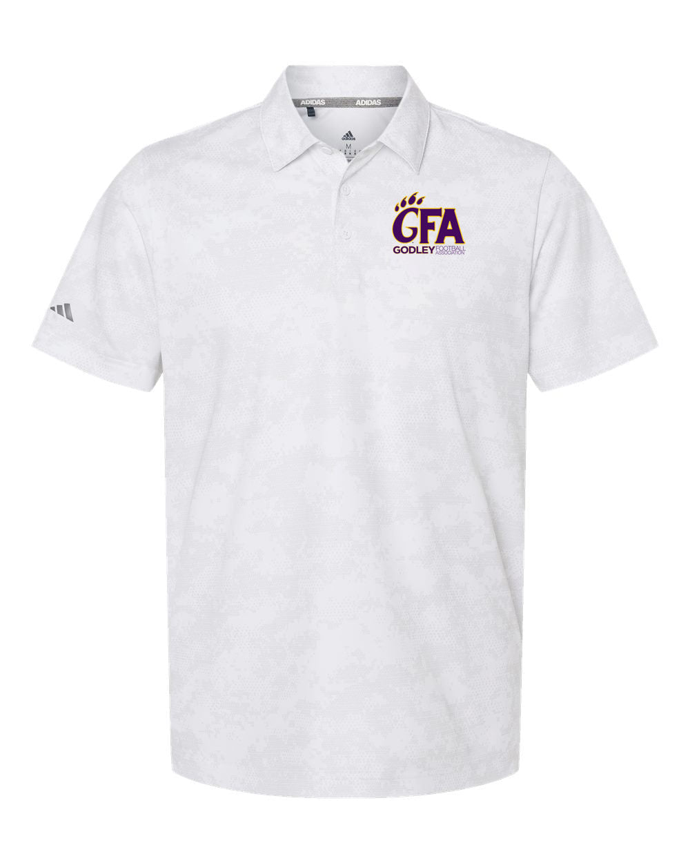 GFA Adidas Men's All Over Camo Print Polo - MAD Merch USA