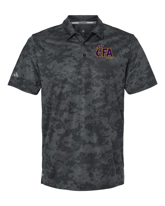 GFA Adidas Men's All Over Camo Print Polo - MAD Merch USA