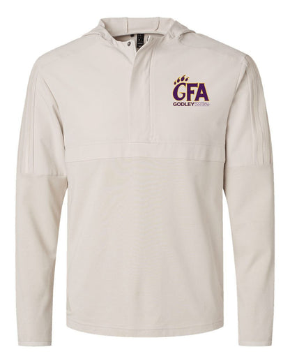 GFA Adidas Men's Half-Zip Hooded Anorak – GFA Logo - MAD Merch USA
