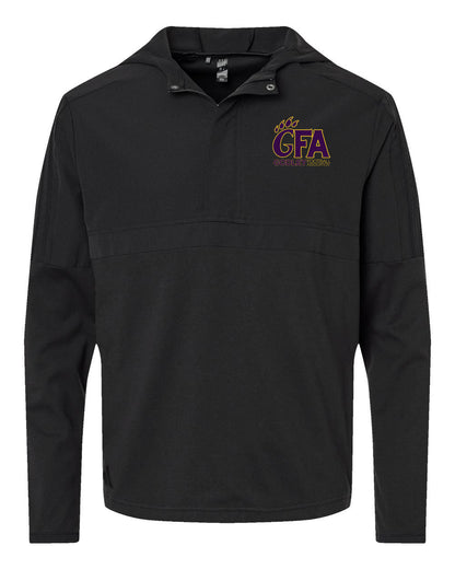 GFA Adidas Men's Half-Zip Hooded Anorak – GFA Logo - MAD Merch USA