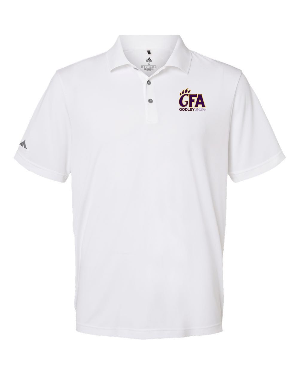 GFA Adidas Men's Performance Polo - MAD Merch USA