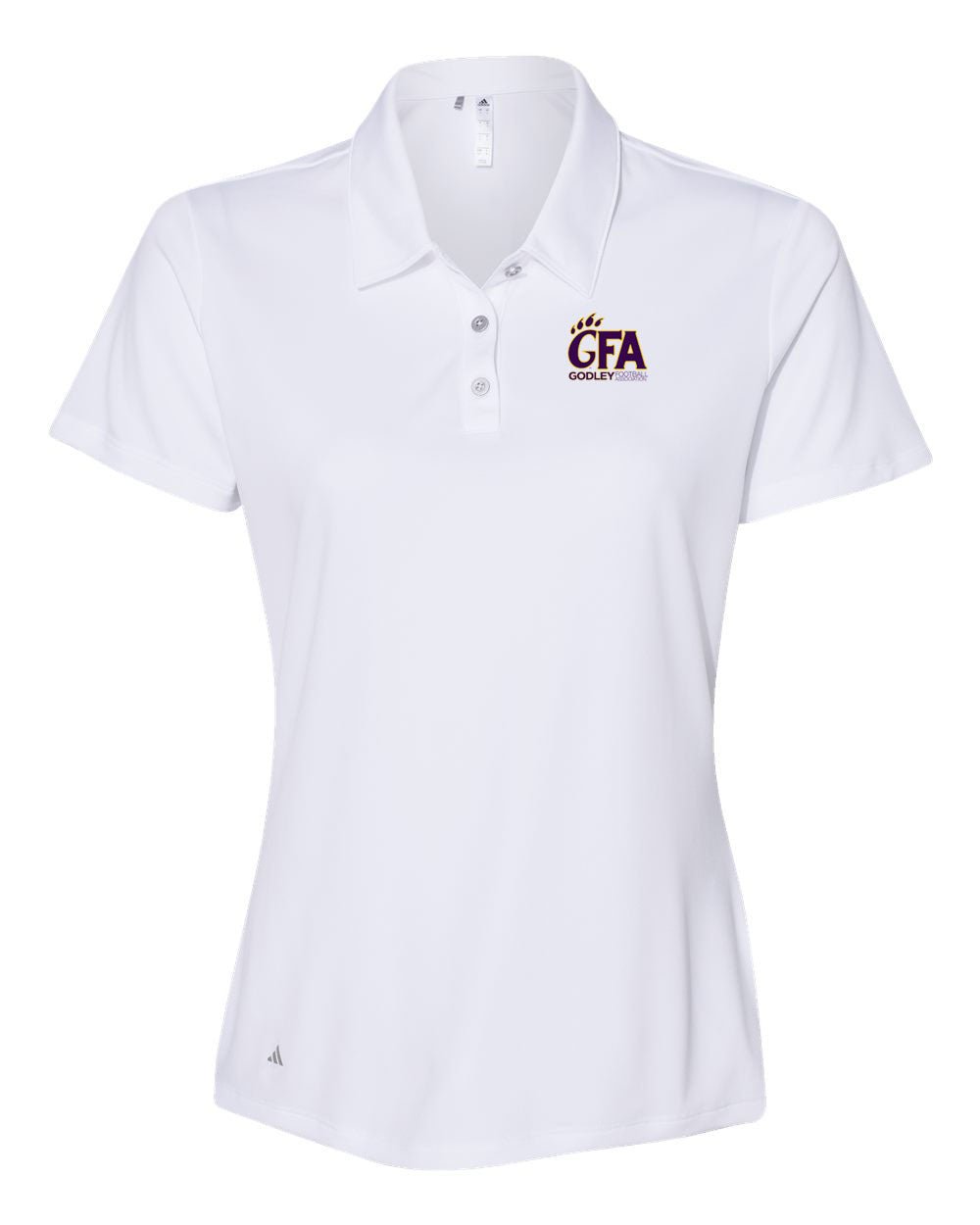 GFA Adidas Women's Performance Polo - MAD Merch USA
