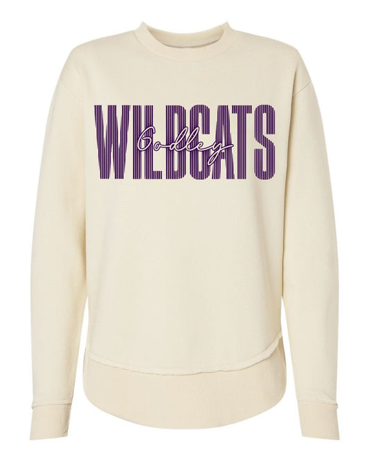 GFA Adult Godley Wildcats Weekend Crewneck Sweatshirt – Wildcats Design - MAD Merch USA