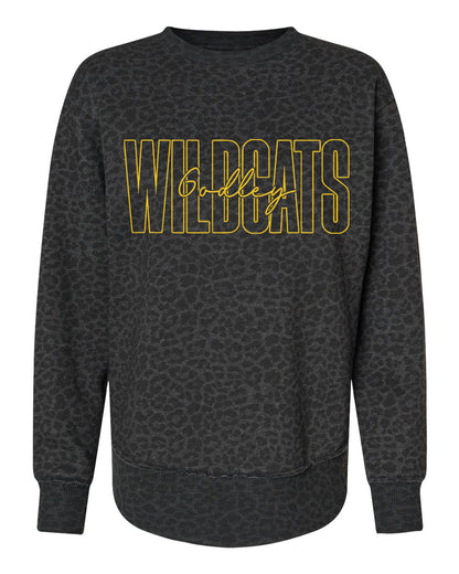 GFA Adult Godley Wildcats Weekend Crewneck Sweatshirt – Wildcats Design - MAD Merch USA