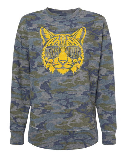 GFA Adult Godley Wildcats Weekend Crewneck Sweatshirt - MAD Merch USA