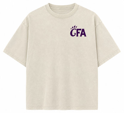 GFA Adult Personalized Cheer Vintage Acid Wash T-Shirt - MAD Merch USA