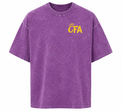 GFA Adult Personalized Cheer Vintage Acid Wash T-Shirt - MAD Merch USA