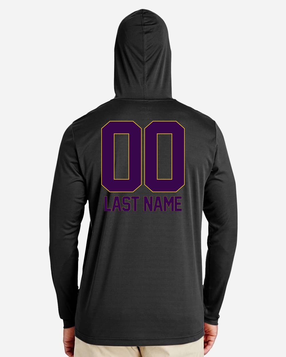 GFA Adult Personalized Performance Hooded Shirt - MAD Merch USA