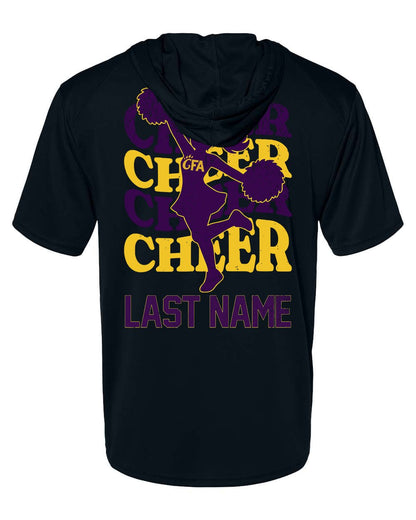 GFA Custom Cheer Performance Hooded T-Shirt - MAD Merch USA