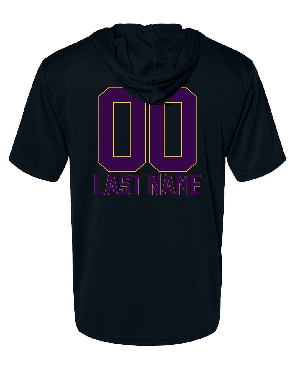 GFA Custom Player Performance Hooded T-Shirt - MAD Merch USA