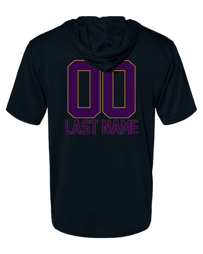 GFA Custom Player Performance Hooded T-Shirt - MAD Merch USA