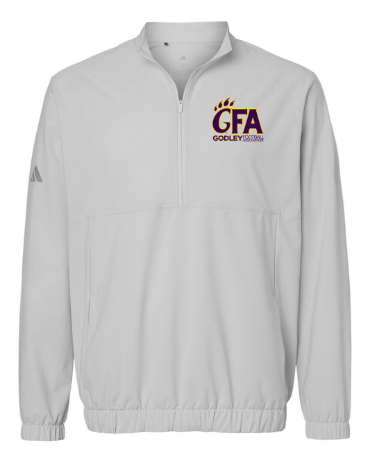 GFA Men's Adidas Stretch Woven Half-Zip Pullover - MAD Merch USA