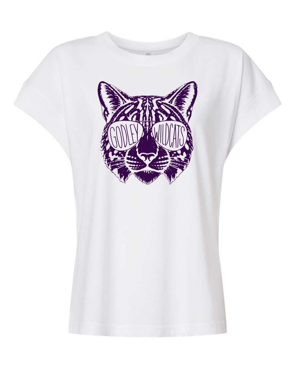 GFA Women's Game Day Wildcats Vintage Wash Tee - MAD Merch USA
