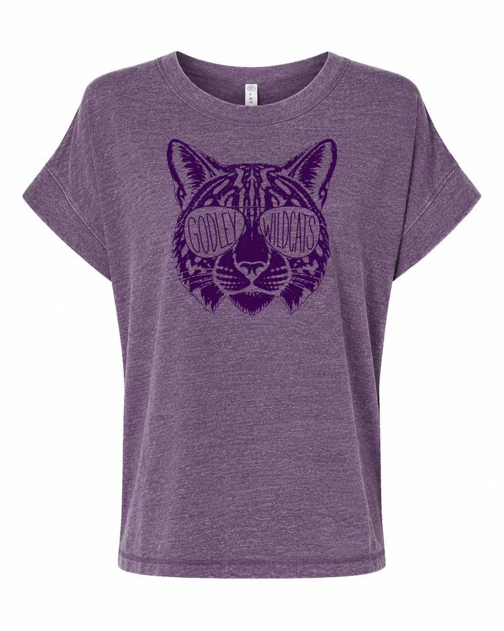 GFA Women's Game Day Wildcats Vintage Wash Tee - MAD Merch USA