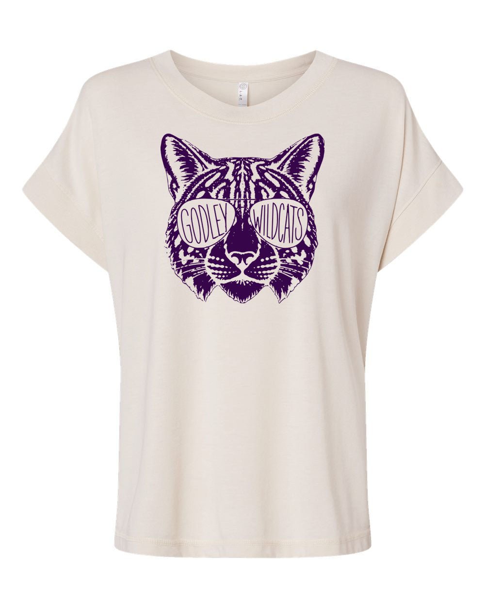 GFA Women's Game Day Wildcats Vintage Wash Tee - MAD Merch USA