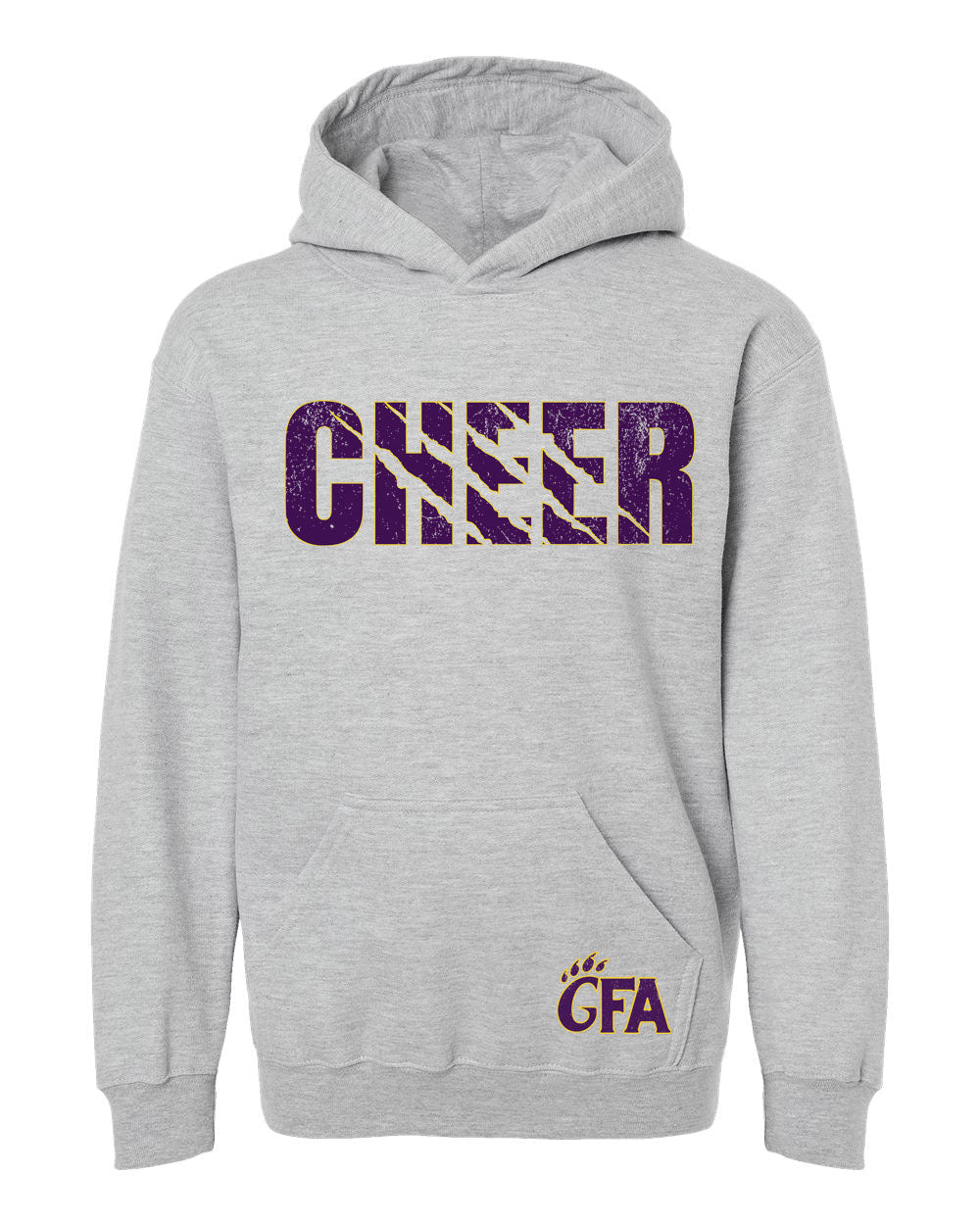 GFA Youth Cheer Hoodie – CHEER Design - MAD Merch USA