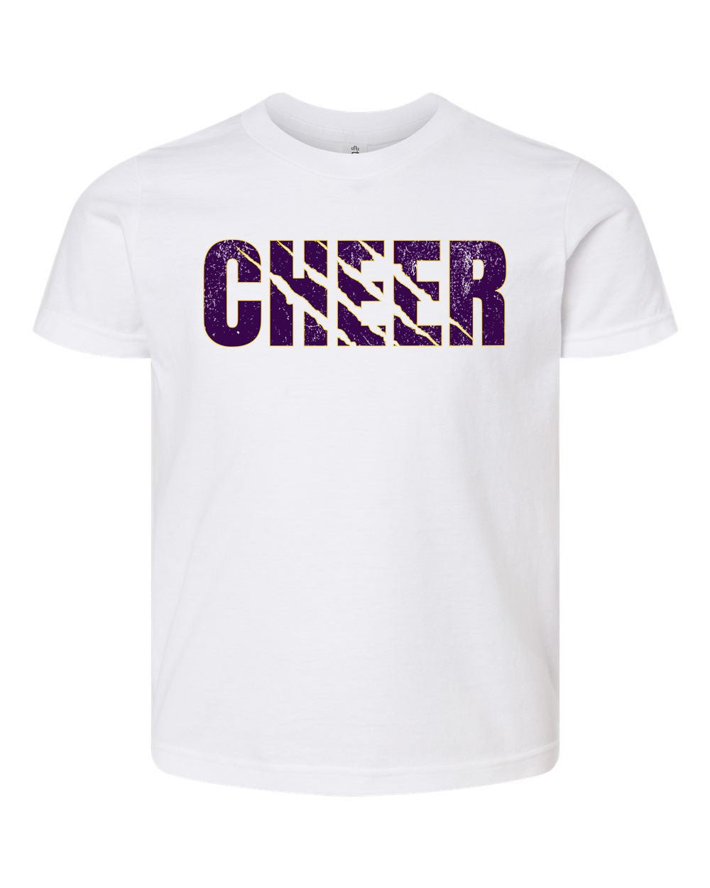 GFA Youth Fine Jersey T-Shirt – CHEER Design - MAD Merch USA