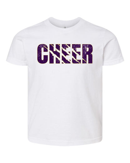 GFA Youth Fine Jersey T-Shirt – CHEER Design - MAD Merch USA