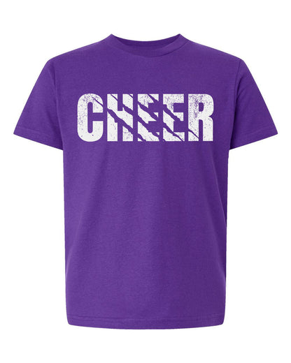 GFA Youth Fine Jersey T-Shirt – CHEER Design - MAD Merch USA