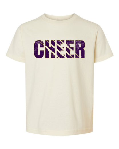GFA Youth Fine Jersey T-Shirt – CHEER Design - MAD Merch USA