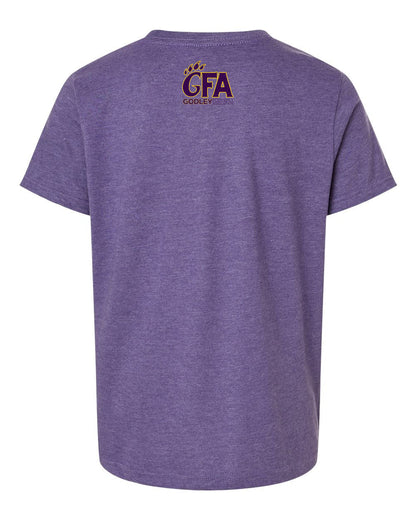 GFA Youth Fine Jersey T-Shirt – CHEER Design - MAD Merch USA