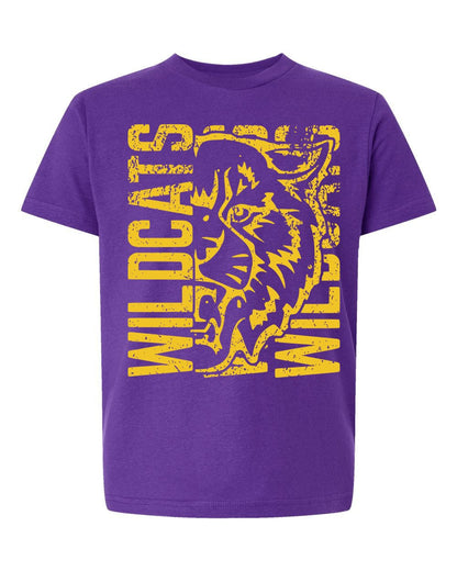 GFA Youth Fine Jersey T-Shirt – Wildcats Large Print - MAD Merch USA