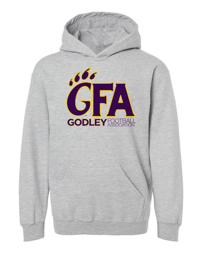 GFA Youth Personalized Hooded Sweatshirt – GFA Logo - MAD Merch USA