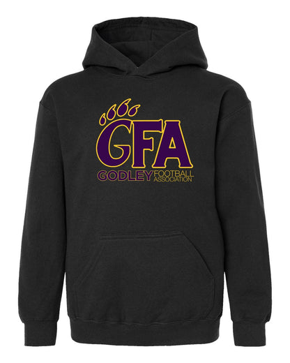 GFA Youth Personalized Hooded Sweatshirt – GFA Logo - MAD Merch USA
