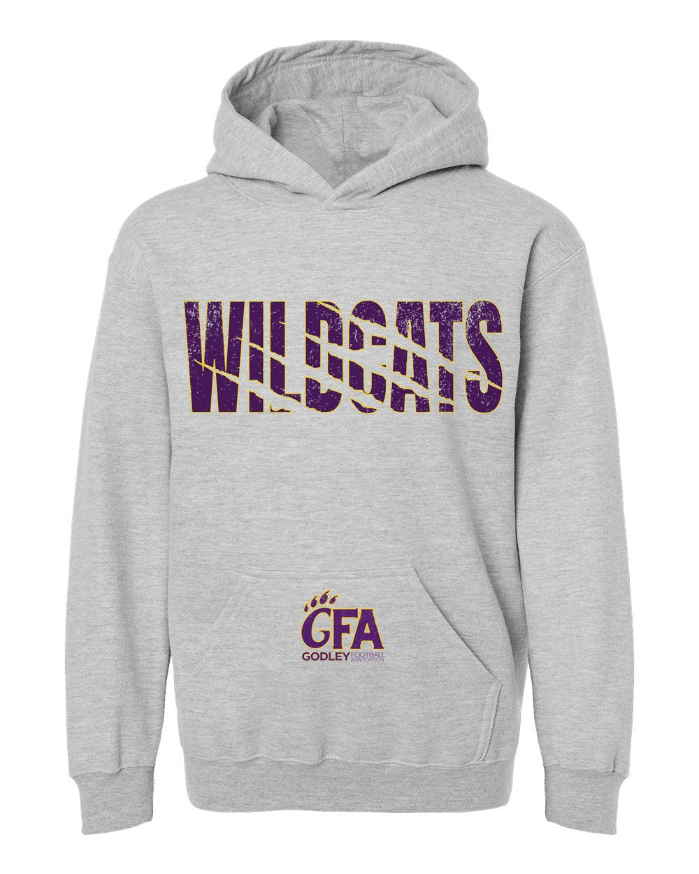 GFA Youth Wildcats Hoodie – Wildcats Design - MAD Merch USA