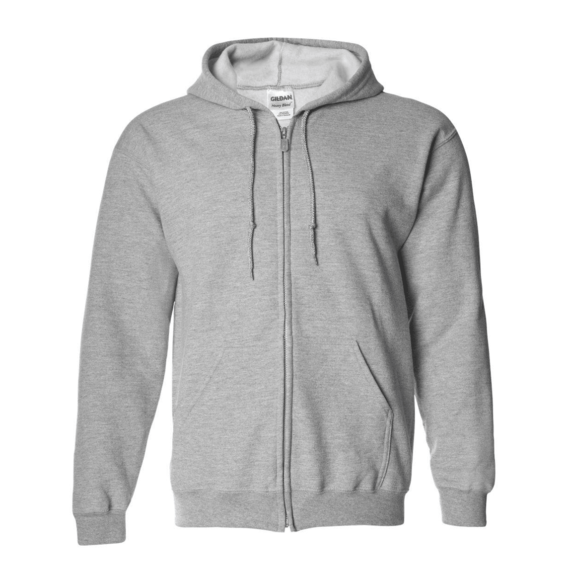 Gildan - Unisex Heavy Blend™ Full-Zip Hooded Sweatshirt - 18600 - MAD Merch USA