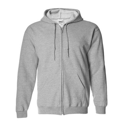 Gildan - Unisex Heavy Blend™ Full-Zip Hooded Sweatshirt - 18600 - MAD Merch USA