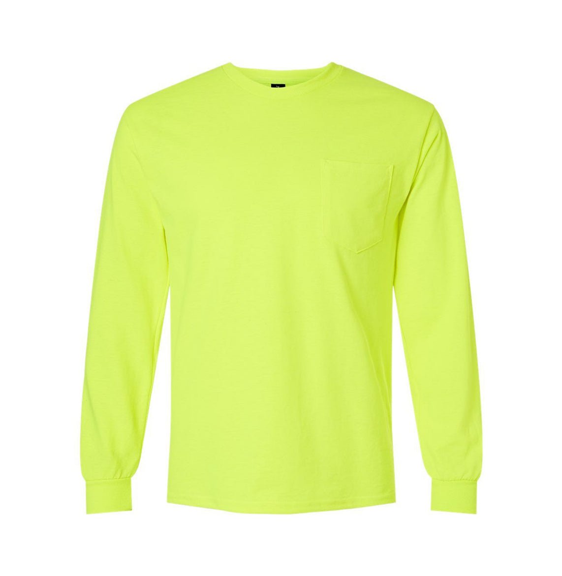 Gildan - Unisex Ultra Cotton® Long Sleeve Pocket T-Shirt - 2410 - MAD Merch USA
