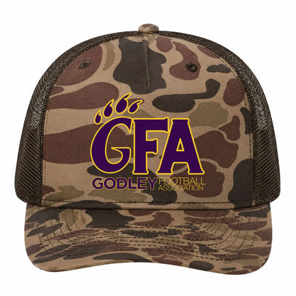 Godley GFA Richardson Camo Trucker Hat - MAD Merch USA