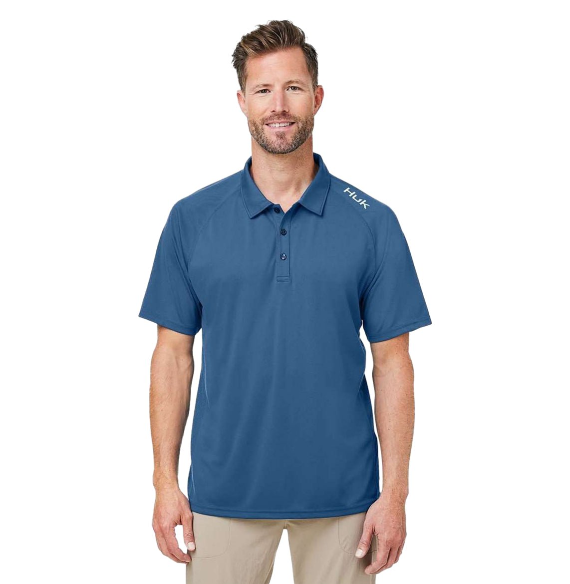 HUK - Men's LoPro Solid Performance Polo - H12L005 - MAD Merch USA