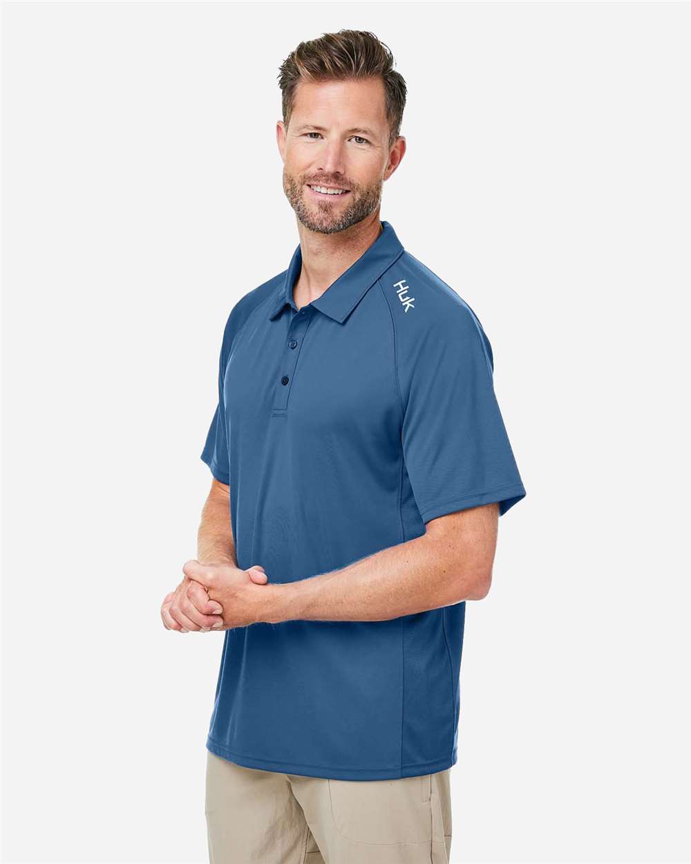 HUK - Men's LoPro Solid Performance Polo - H12L005 - MAD Merch USA