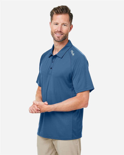 HUK - Men's LoPro Solid Performance Polo - H12L005 - MAD Merch USA