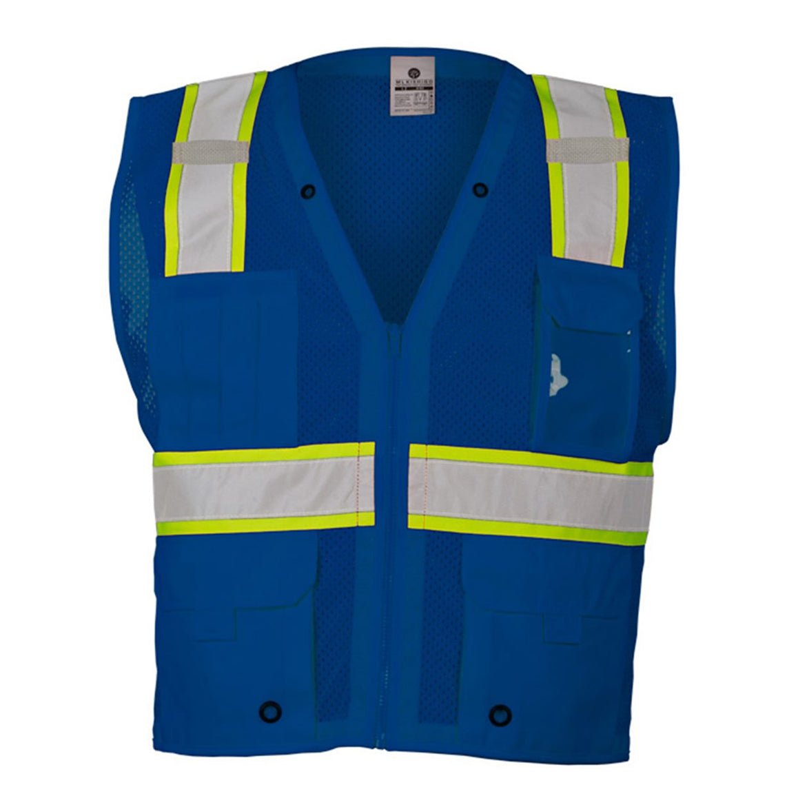 Kishigo - Unisex EV Series® Enhanced Visibility Multi-Pocket Mesh Vest - B100-111 - MAD Merch USA
