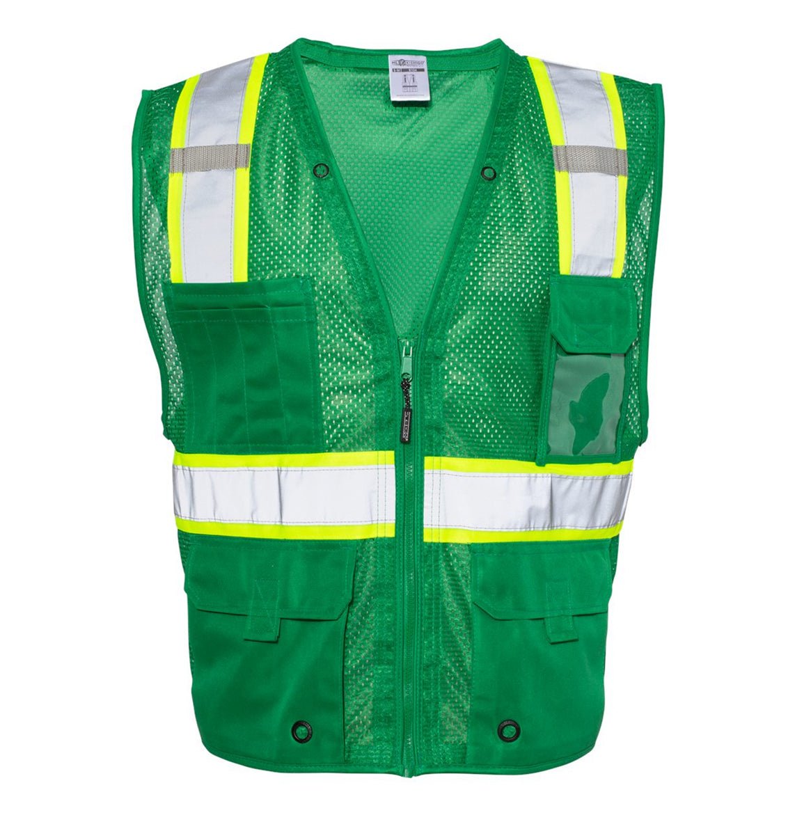 Kishigo - Unisex EV Series® Enhanced Visibility Multi-Pocket Mesh Vest - B100-111 - MAD Merch USA