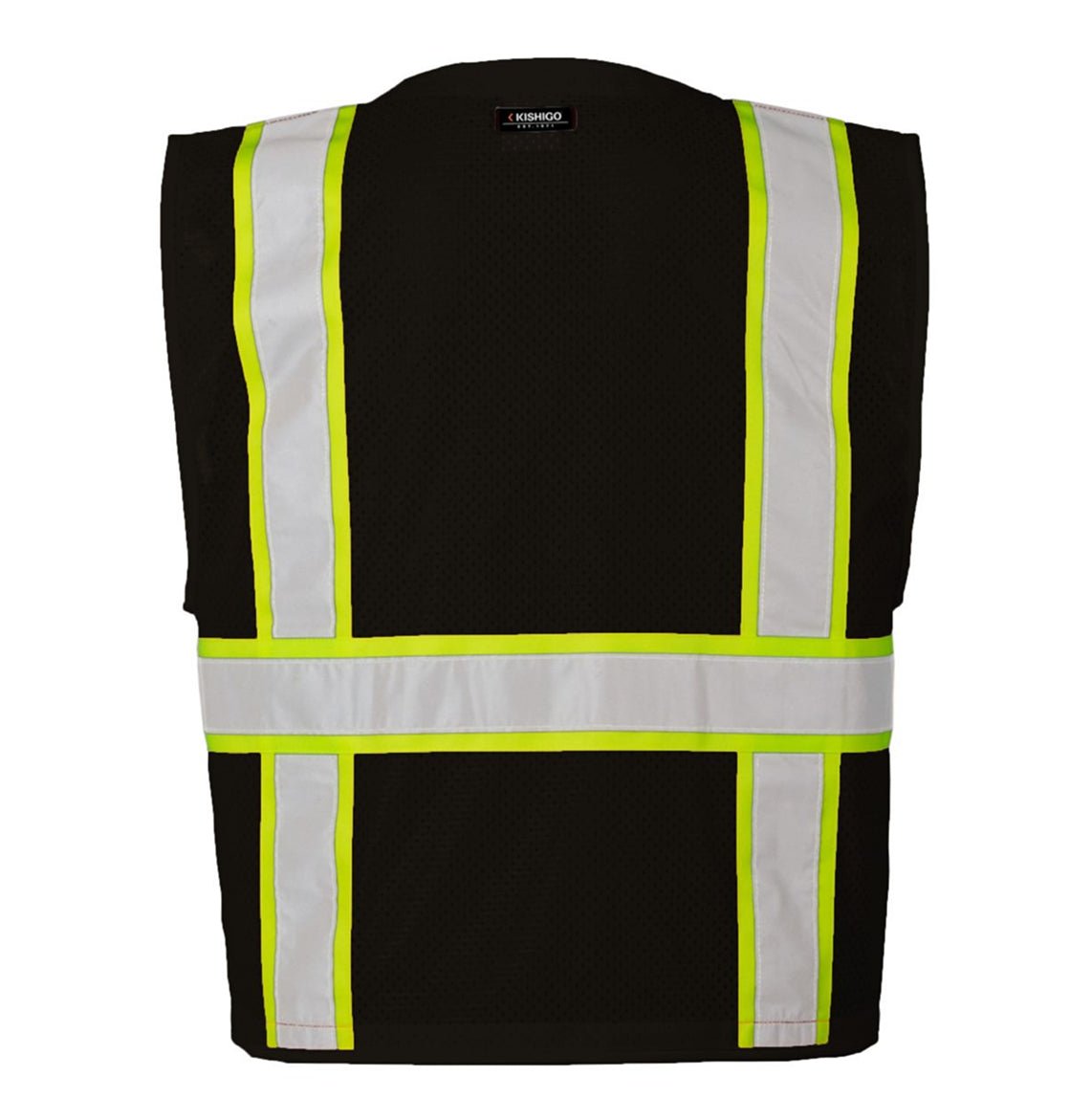 Kishigo - Unisex EV Series® Enhanced Visibility Multi-Pocket Mesh Vest - B100-111 - MAD Merch USA