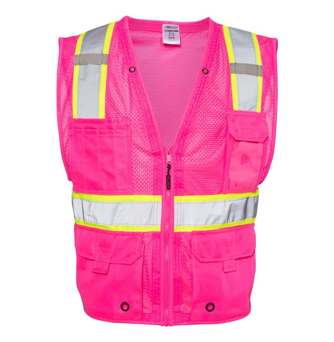 Kishigo - Unisex EV Series® Enhanced Visibility Multi-Pocket Mesh Vest - B100-111 - MAD Merch USA