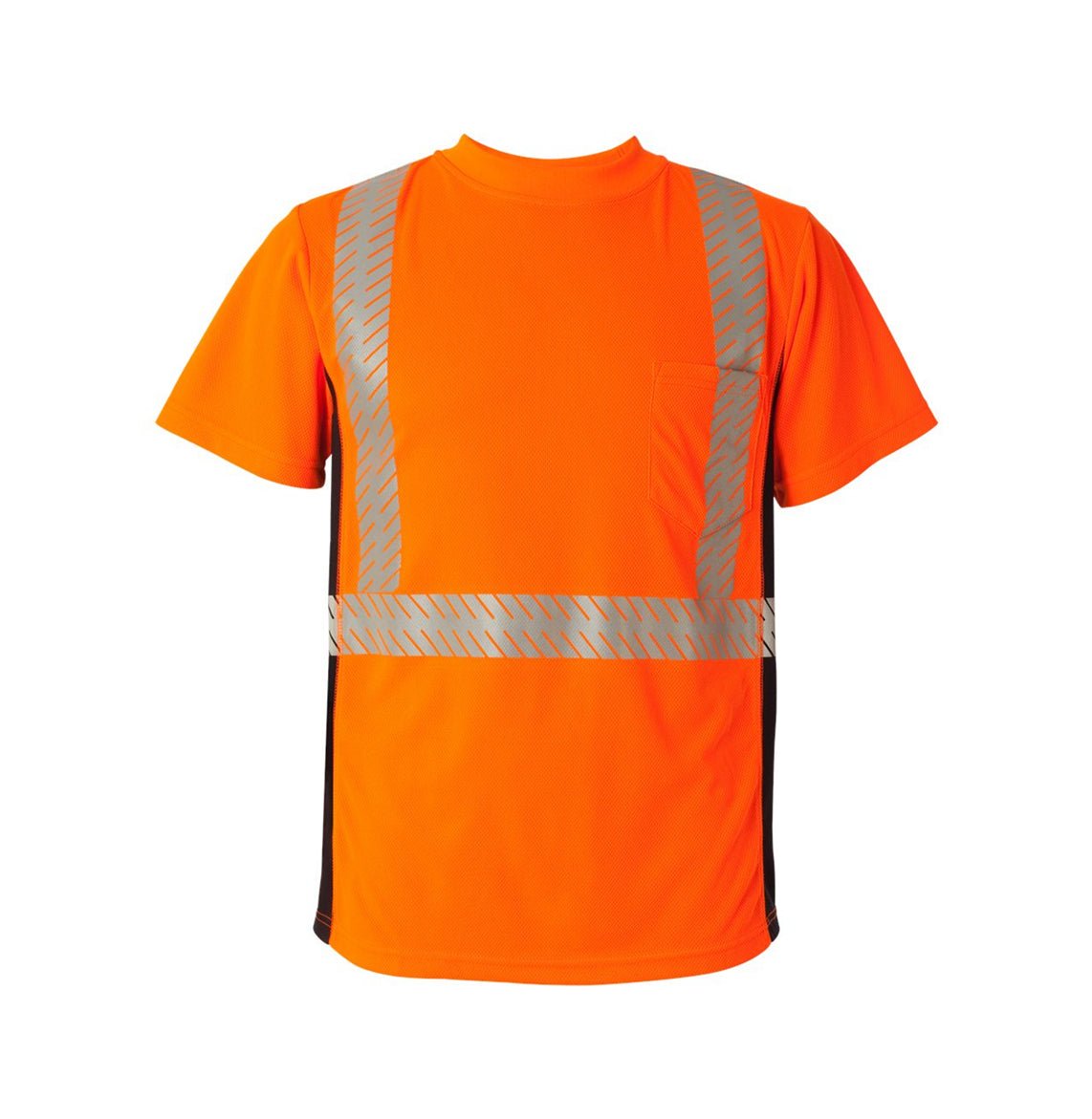 Kishigo - Unisex Premium Black Series® Breathable Tape Class 2 T-Shirt - 9114-9115 - MAD Merch USA